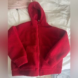 Warm thick Sherpa jacket